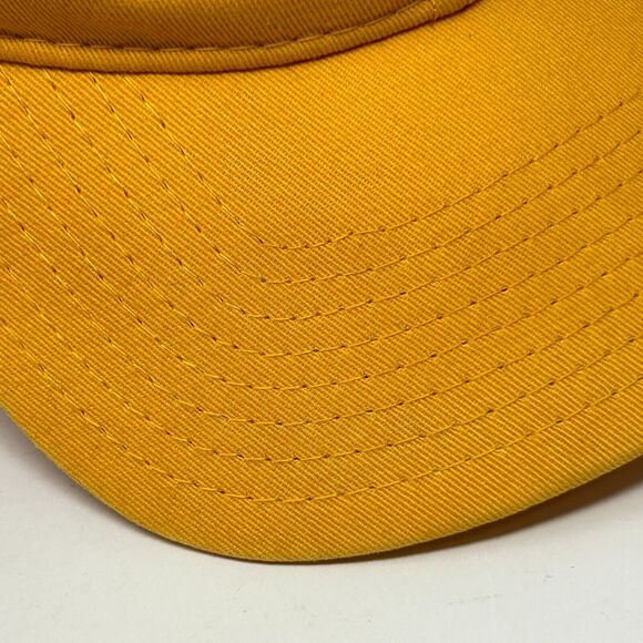 North Dakota State Bison Dad Hat Baseball Cap NDSU 3 Bar Line The Game Yellow - Picture 8 of 12